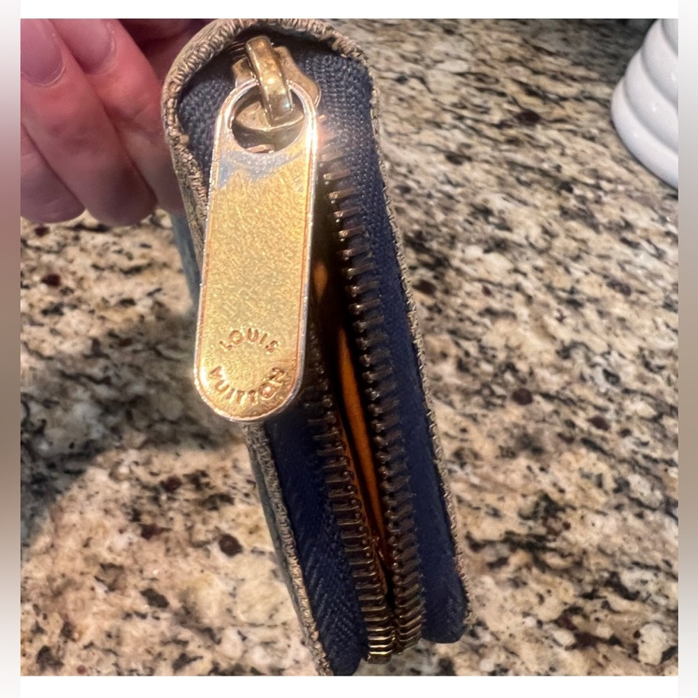 Authentic Louis Vuitton Denim Monogram Wallet - Picture 7 of 8
